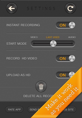 Manifesto - fast instant video & voice recorder screenshot 4