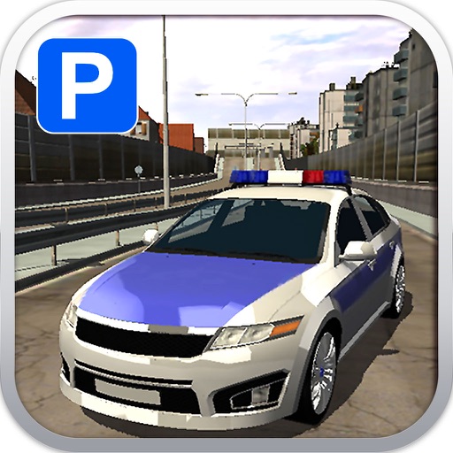 Traffic Police Car Parking : Real Mania Free Drive Icon