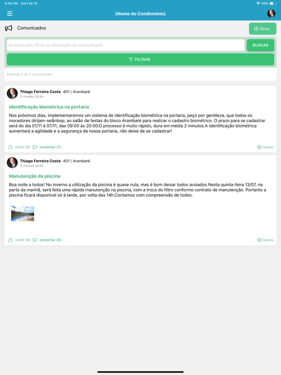 Screenshot #4 pour MeuCondomínio - Eletromidia