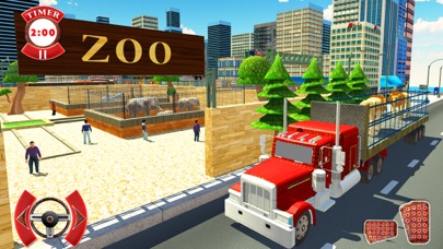 Zoo Animals Transporter Truck & Driving Sim 1.0 IOS -