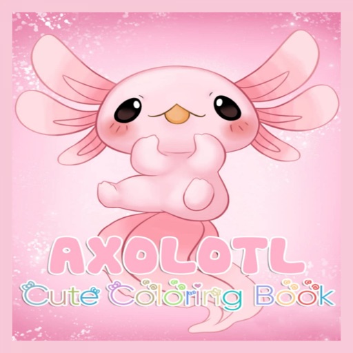 Cute Axolotl Coloring Game iOS App