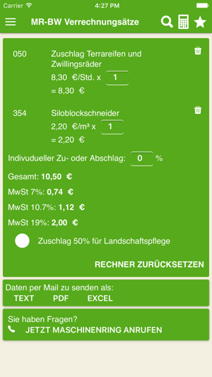 MR-BW Verrechnungssätze(圖4)-速報App