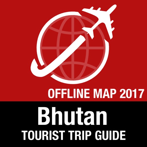 Bhutan Tourist Guide + Offline Map icon
