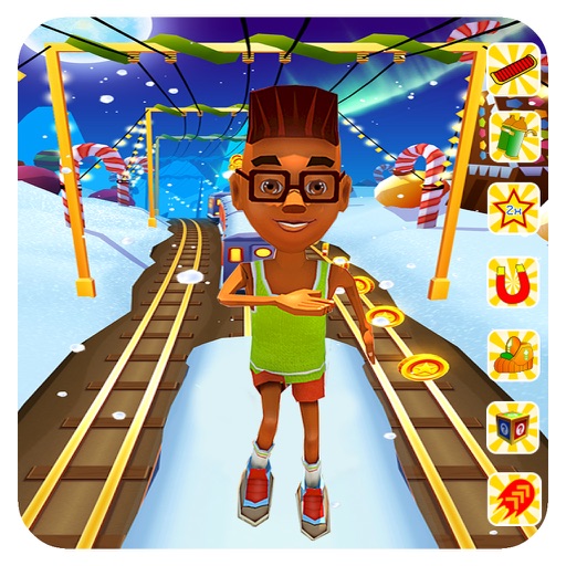 Christmas Subway Surfers Running Challenges icon