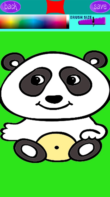 Panda Coloring Page Games For Kids Edition