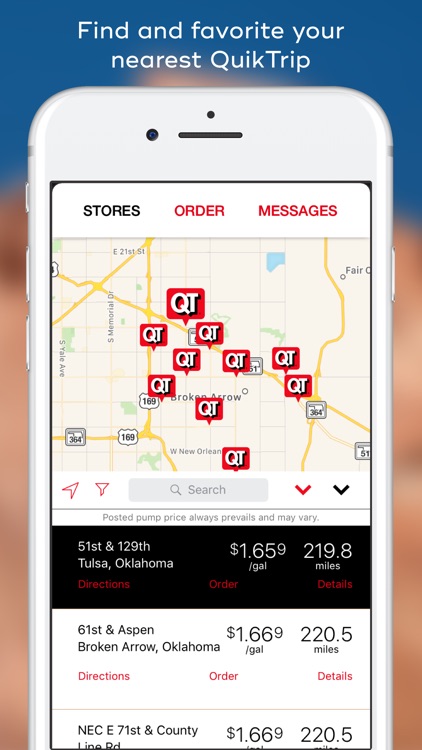 QuikTrip Food, Ordering, Coupons, and Fuel