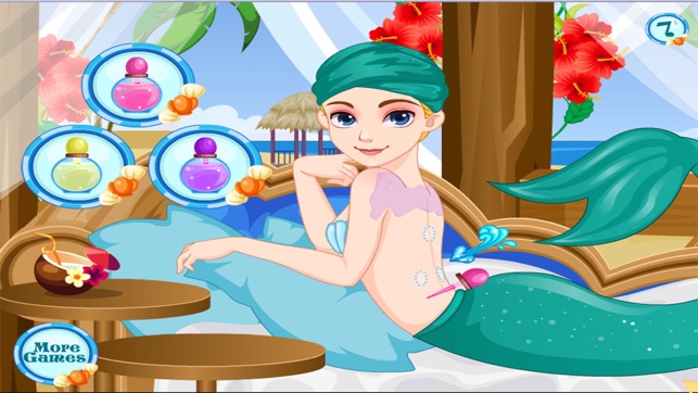 My Beautiful Mermaid Princess Dressup ma