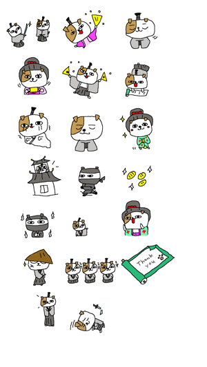 Ninja Stickers!!(圖2)-速報App