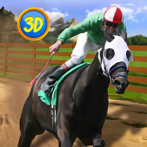 Equestrian: Horse Racing 3D Icon
