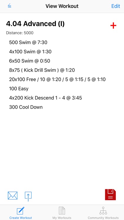 Swim Workouts