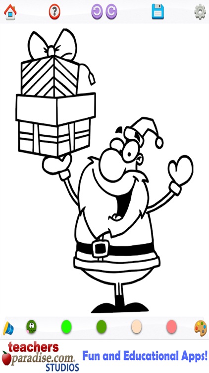 Christmas Coloring - Coloring Book for Kids by TeachersParadise.com