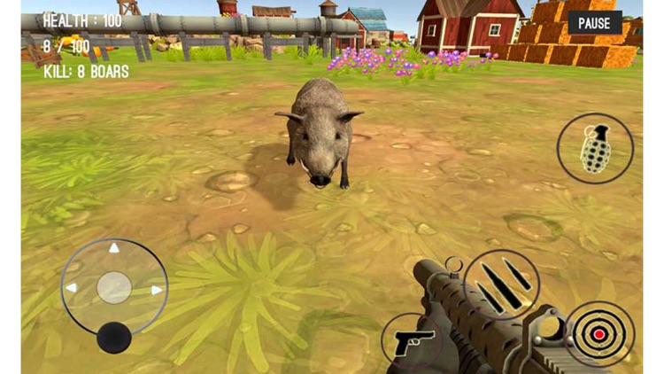 Wild Zoo Animals Hunting City screenshot-4