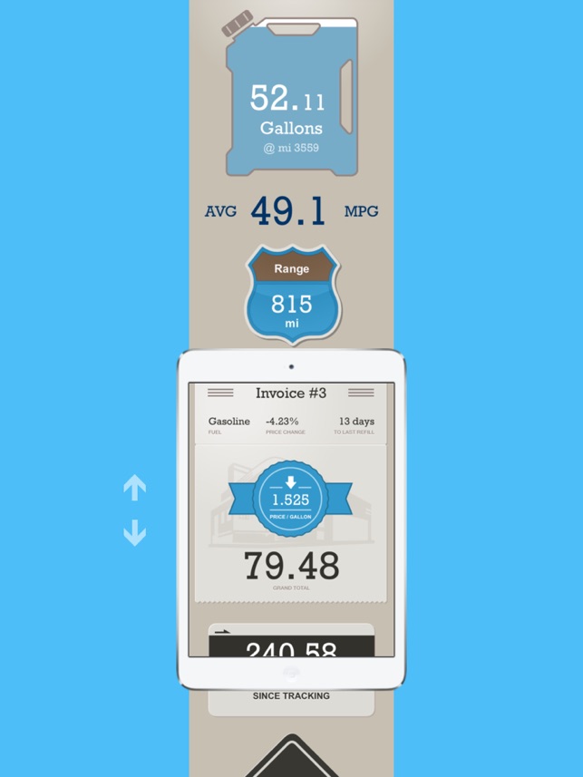 Refill HD Fuel Efficiency Logbook(圖3)-速報App