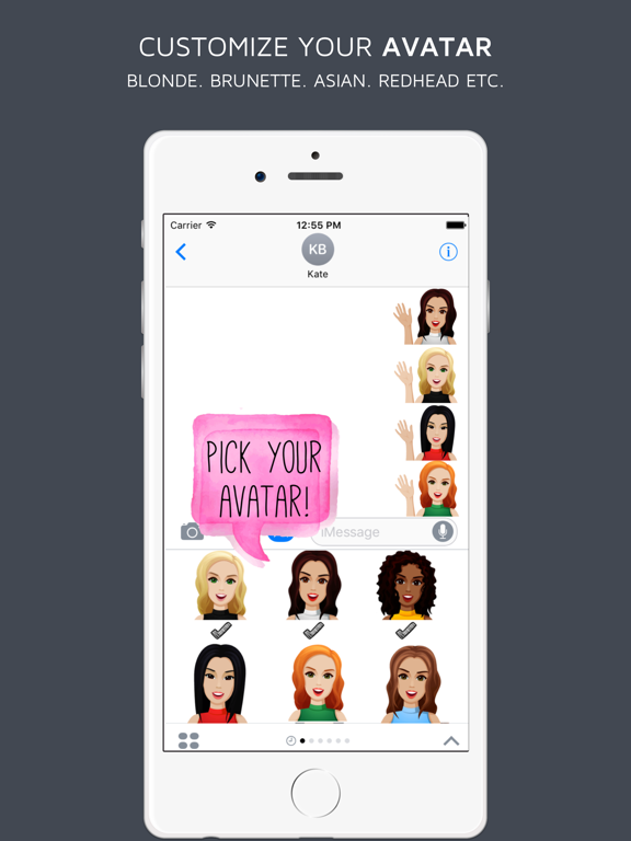 Screenshot #6 pour Slaymoji - Emoji Keyboard & iMessage Stickers