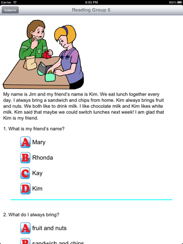 2nd Grade Reading Comprehension - náhled