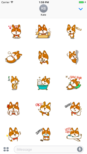 Little Corgi Animated Sticker(圖2)-速報App