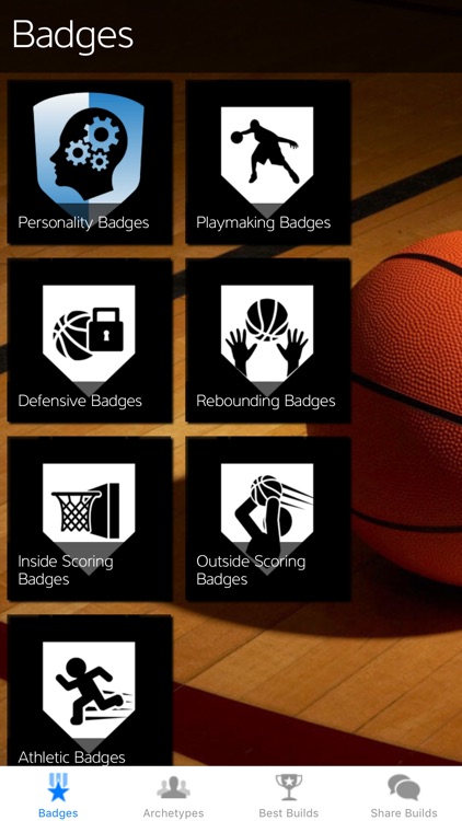 Badges and Archetypes for MyPlayer 2k