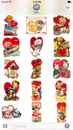 Valentine's Day Stickers - Vintage Edition(圖3)-速報App