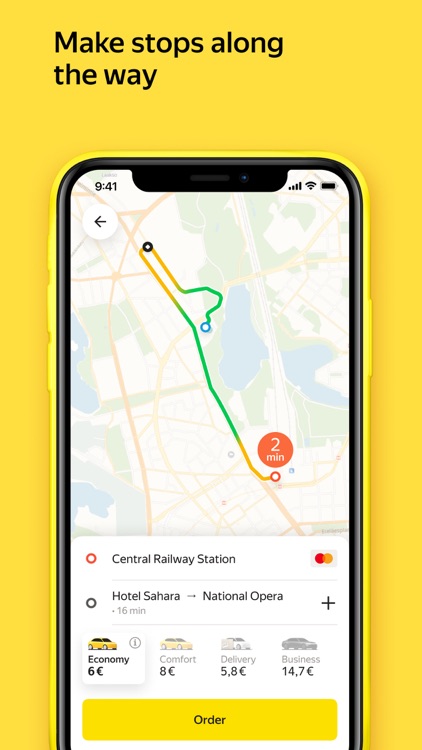 Yandex Go — taxi and delivery screenshot-5