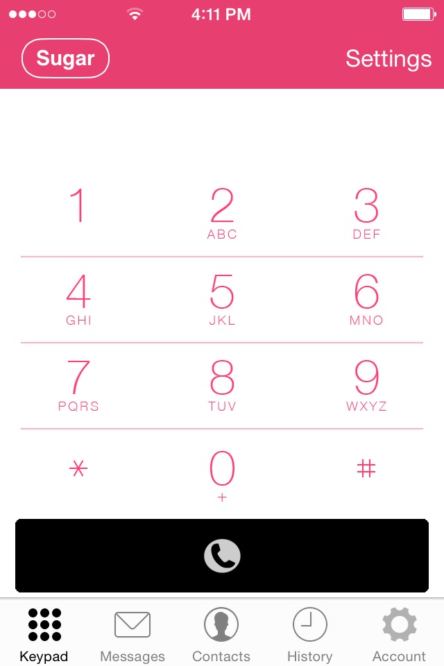 Sugar Mobile Talk & Text App screenshot 2