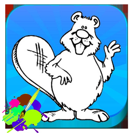 Happy Beavers Color Game For Toddle