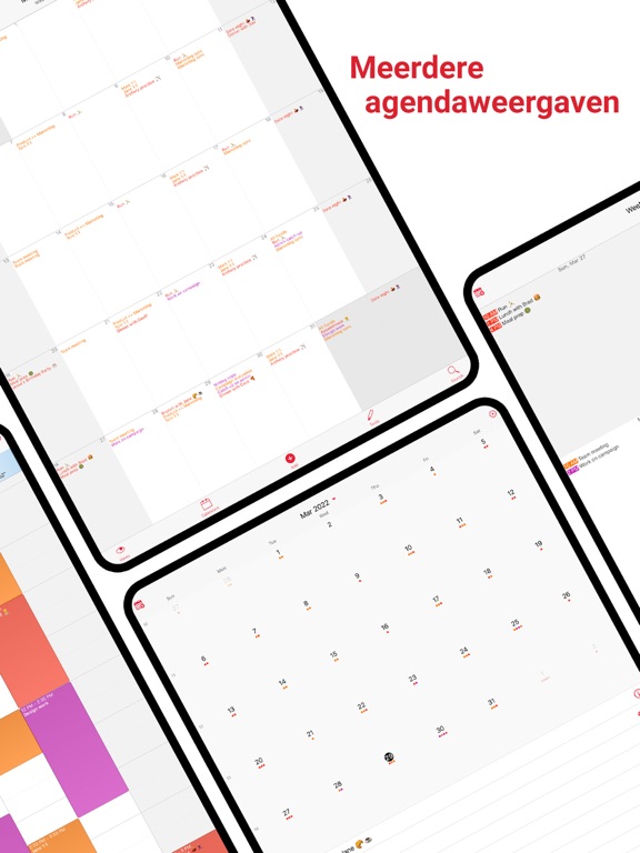 Week Calendar - Slimme Planner iPad app afbeelding 3