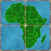 Flagof slide puzzle (Africa)