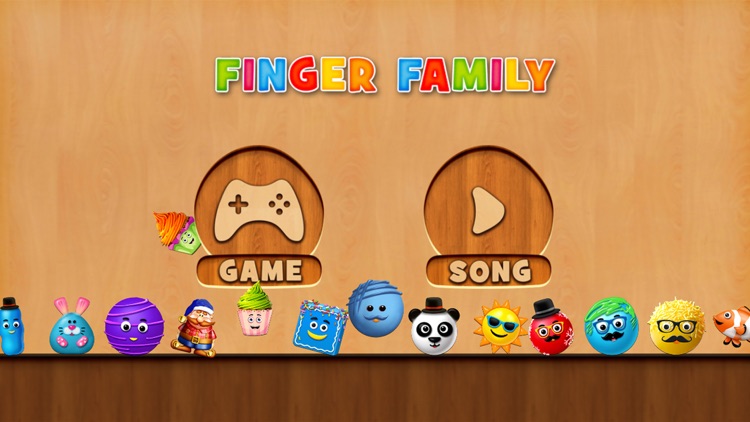Cake Pop Finger Family Game