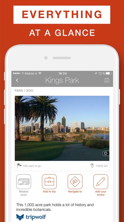 Perth - Travel Guide & Offline Map