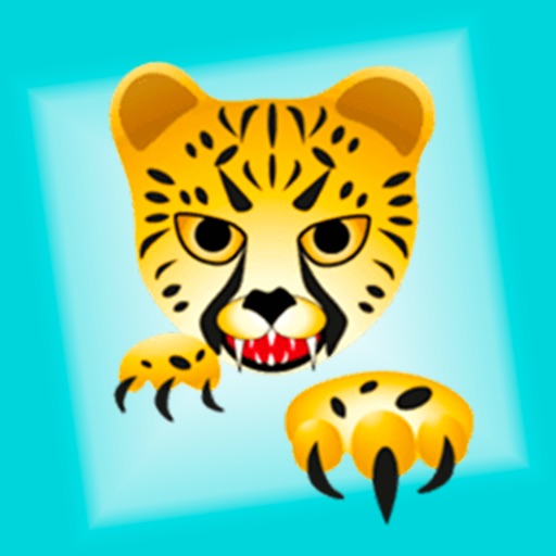 Vegan Cheetah Stickers! icon