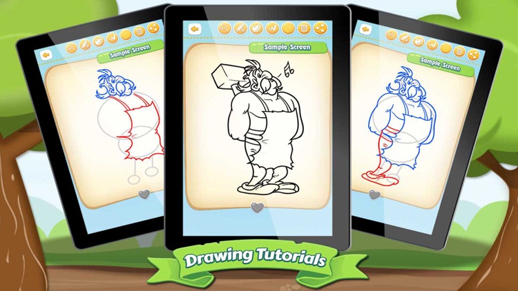 Draw and Play for Asterix and Obelix