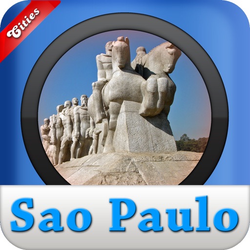 Sao Paulo Offline Map Travel Explorer icon