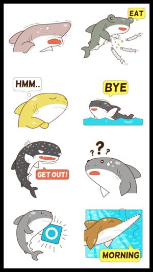 Shark Friends Stickers(圖5)-速報App