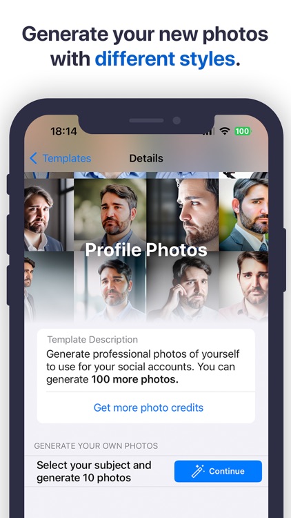 Unselfie: AI Portraits Maker screenshot-4