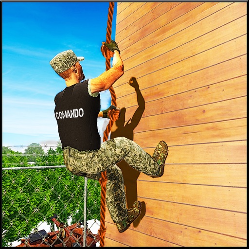 US Military Commando Training Icon