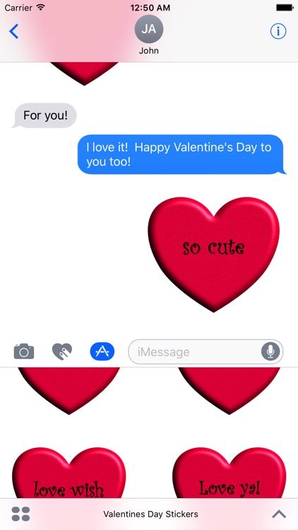 Valentine's Day Stickies screenshot-4