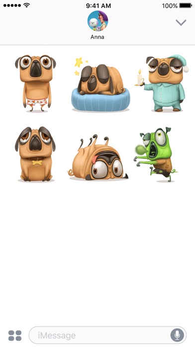 Hulk the Pug Moji screenshot 4