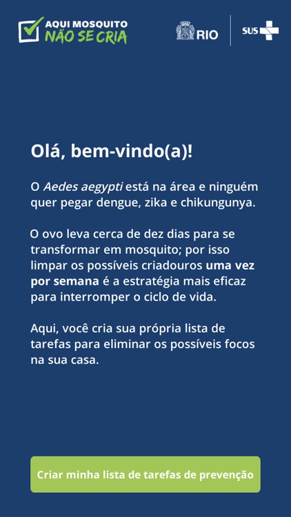 Aqui Mosquito Não Se Cria