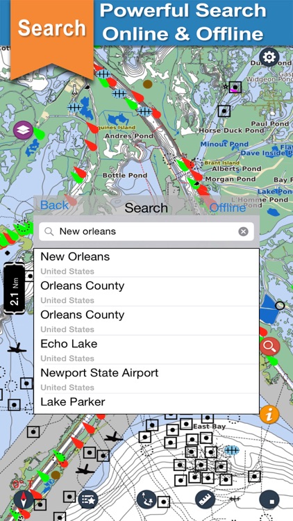 Alabama Offline Nautical Chart