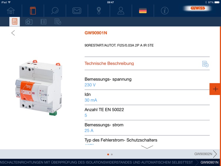 Gewiss TAB Germany screenshot-3