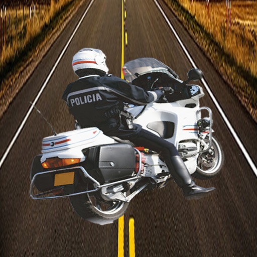 A Police Moto Racing icon