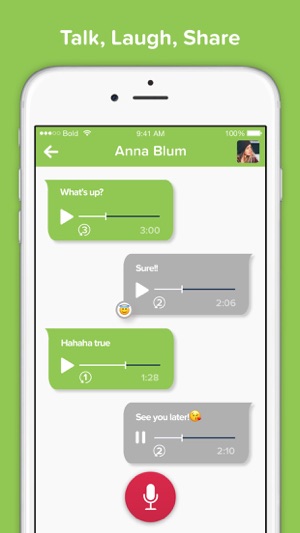 Paptide - Voice Messenger(圖3)-速報App