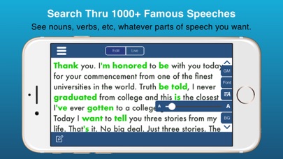 Public Speaking Teleprompter review screenshots