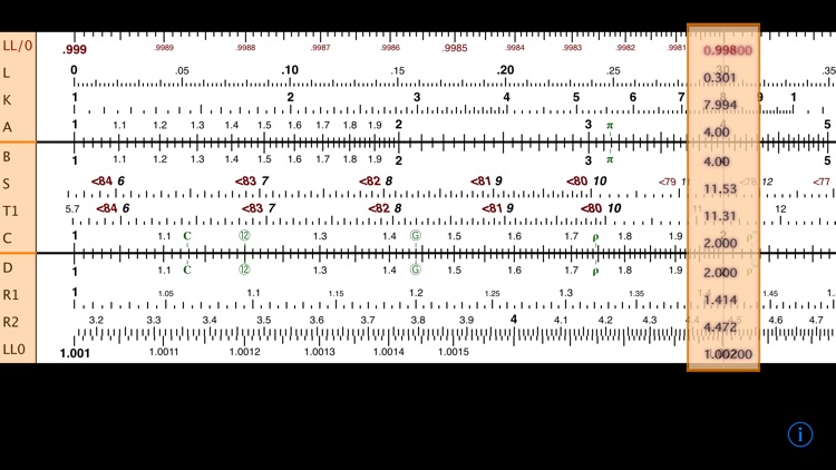 iSlideRule screenshot-3