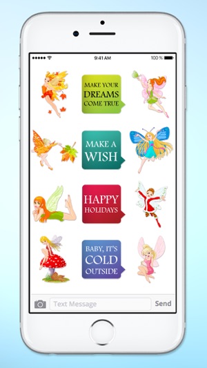 Magic Fairy Messages A Magical Sticker Pack(圖5)-速報App