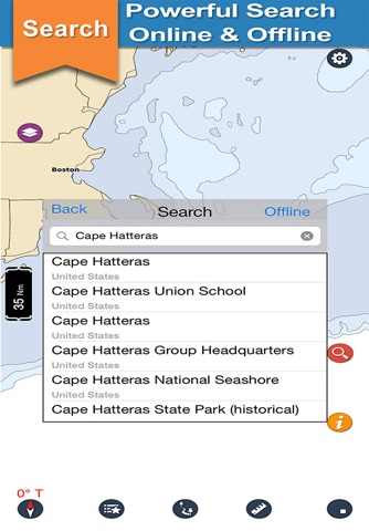 Cape Sable to Hatteras Charts screenshot 3