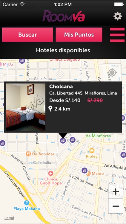 RoomVa - Hoteles en el momento