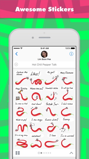 Hot Chili Pepper Talk stickers by wenpei(圖1)-速報App