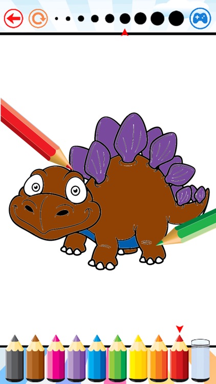 Dinosaur Coloring Book - Dino Drawing for Kids