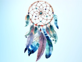 Say hello to your friends with a hipster bohemian style with Watercolor Boho Life Sticker Pack for iMessage